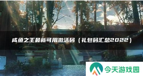 咸鱼之王礼包码大全最新