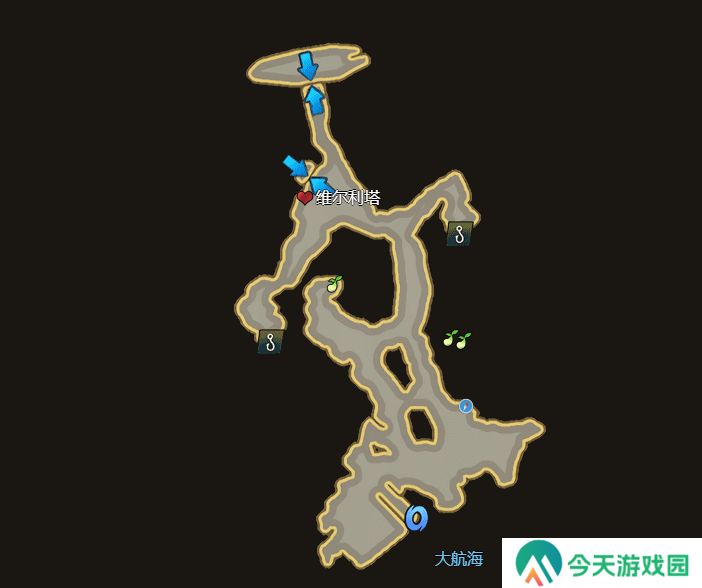 命运方舟诺托斯岛岛之心在哪里2