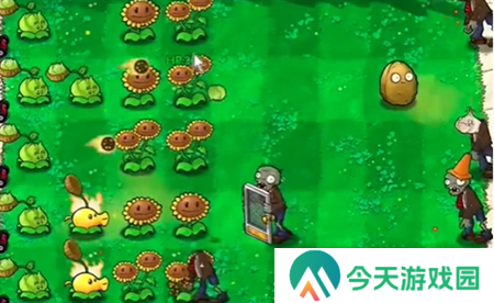 植物大战僵尸抽卡版1-7通关图文攻略