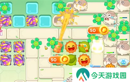 保卫萝卜4梁波波与祝秋秋第14关过关攻略