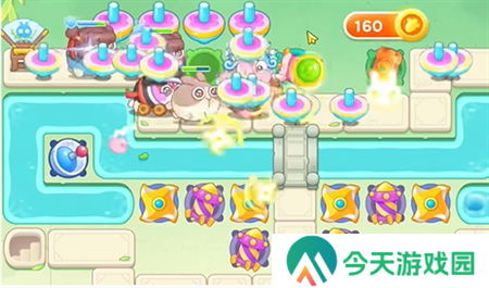 保卫萝卜4梁波波与祝秋秋第12关过关攻略