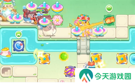 保卫萝卜4梁波波与祝秋秋第12关过关攻略