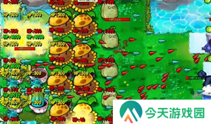 PVZ杂交版挑战模式第62关过关攻略