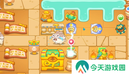 保卫萝卜4法老归来第111关通关详解