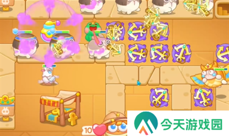 保卫萝卜4法老归来第113关通关详解
