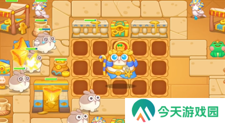 保卫萝卜4法老归来第114关过关攻略